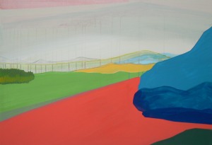 Landscape V, 2012, Acrylic on canvas, 125X85 cm